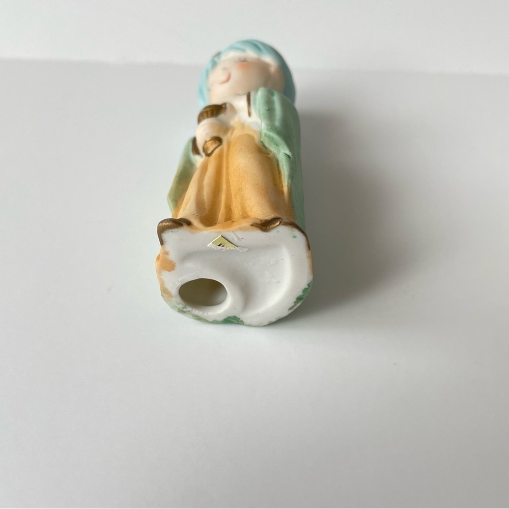 Vintage Frankel Porcelain Nativity Set Scene 7 Pieces - Picture 4 of 16